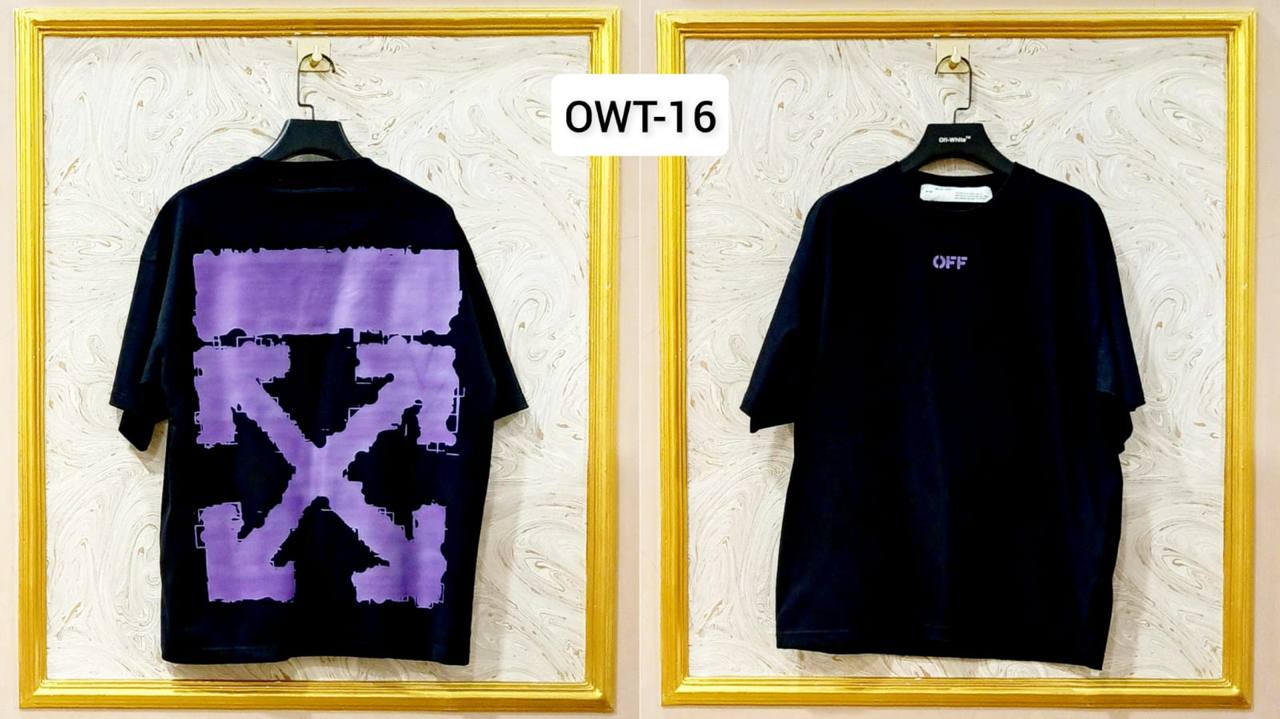 Off-White Inspired Back Logo T-Shirt - OWT-16