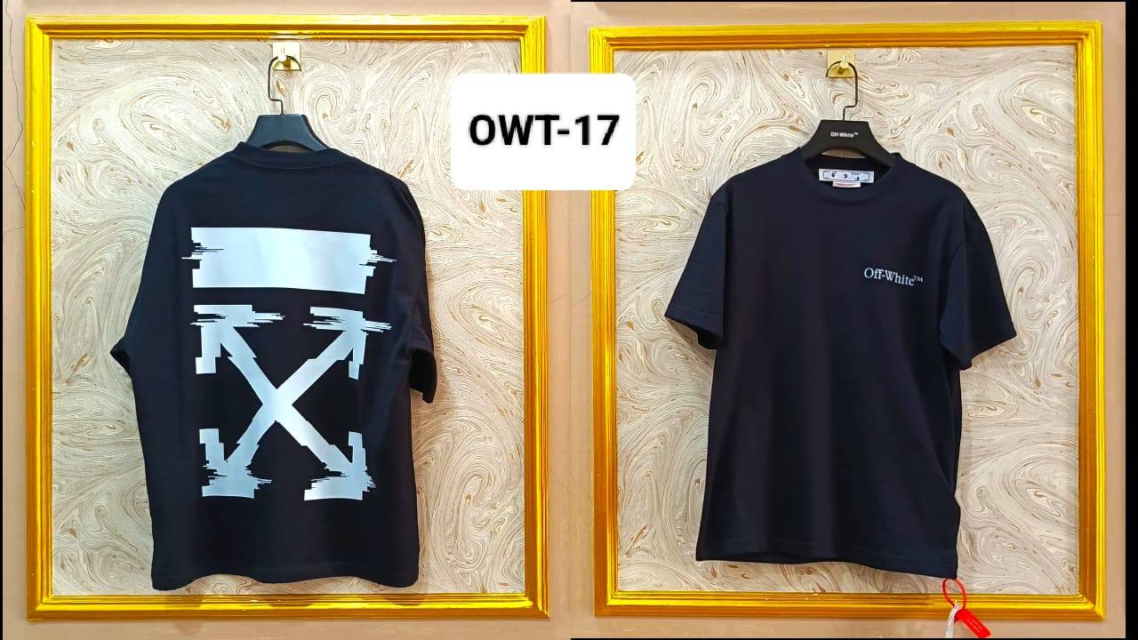 Off-White Inspired Back Logo T-Shirt - OWT-17