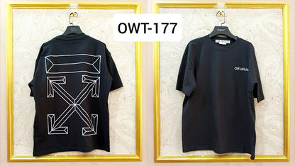 Off-White Inspired Back Logo T-Shirt - OWT-177