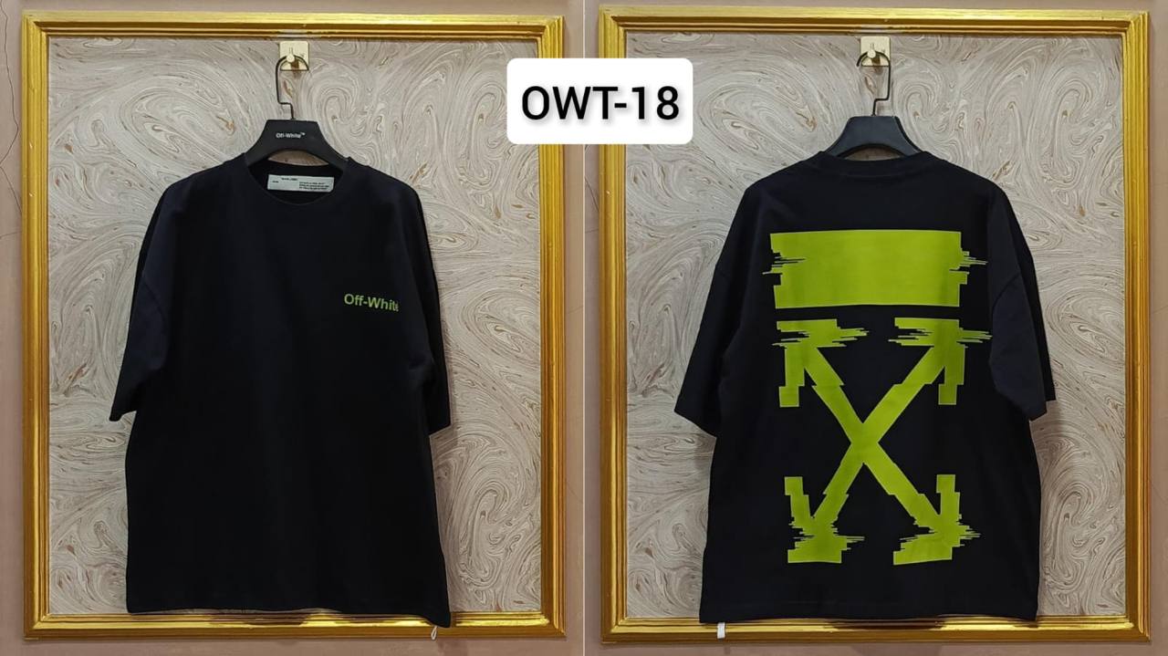 Off-White Inspired Back Logo T-Shirt - OWT-18