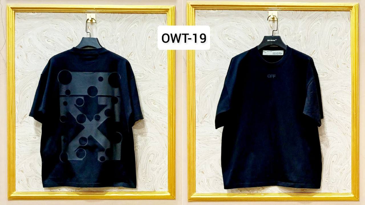 Off-White Inspired Back Logo T-Shirt - OWT-19