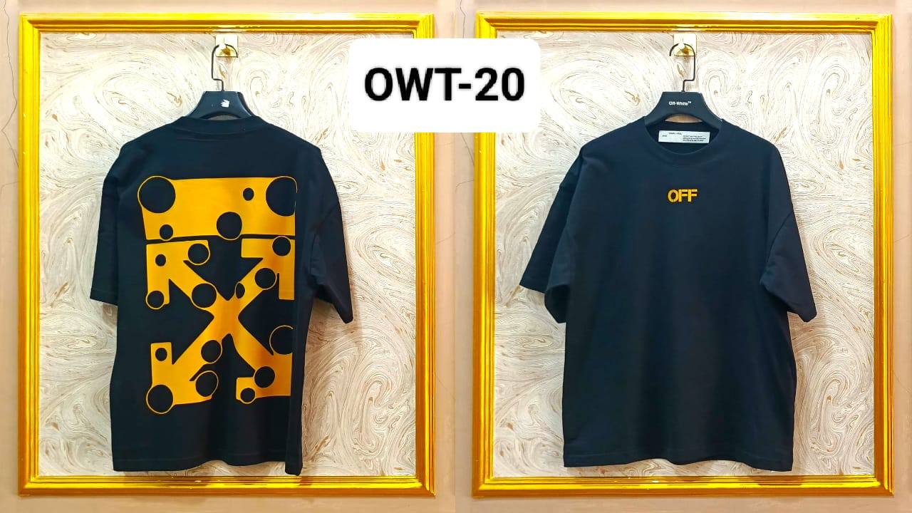 Off-White Inspired Back Logo T-Shirt - OWT-20