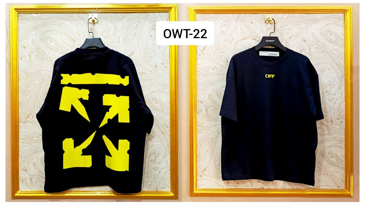 Off-White Inspired Back Logo T-Shirt - OWT-22