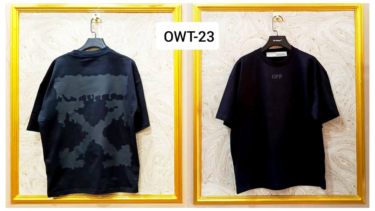 Off-White Inspired Back Logo T-Shirt - OWT-23
