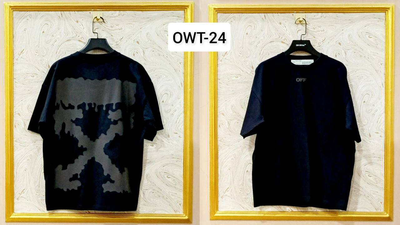 Off-White Inspired Back Logo T-Shirt - OWT-24