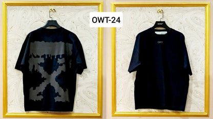Off-White Inspired Back Logo T-Shirt - OWT-24