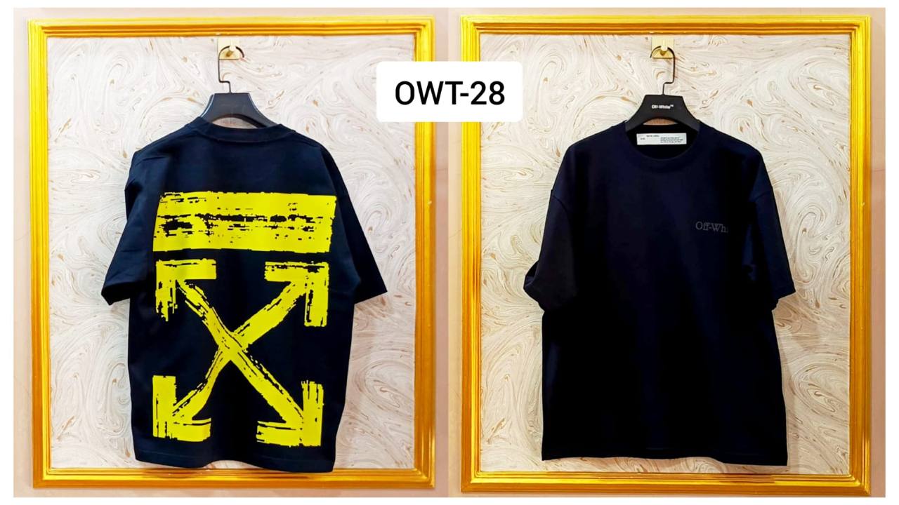 Off-White Inspired Back Logo T-Shirt - OWT-28