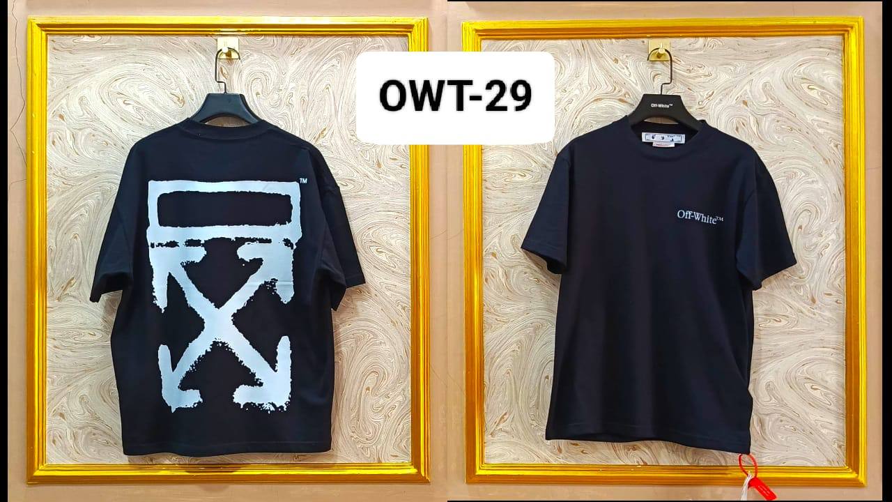 Off-White Inspired Back Logo T-Shirt - OWT-29