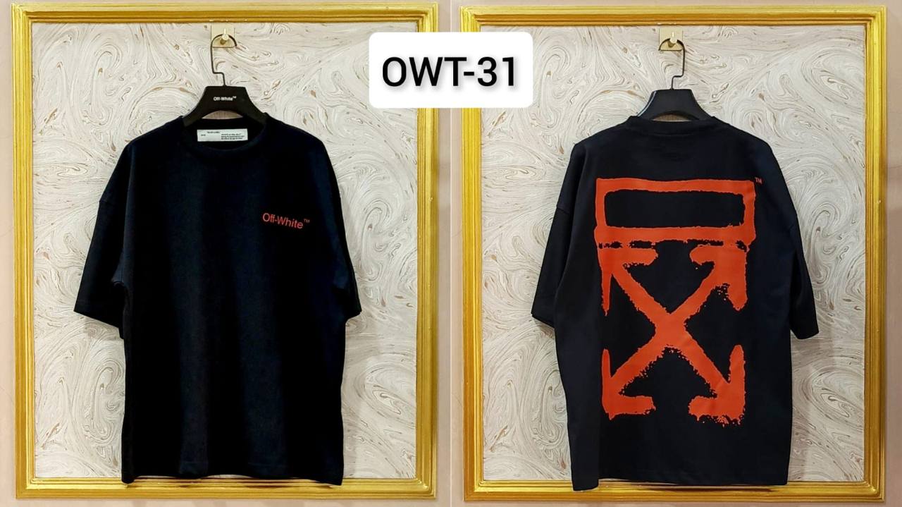 Off-White Inspired Back Logo T-Shirt - OWT-31