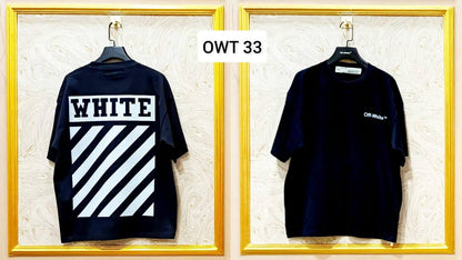 Off-White Inspired Back Logo T-Shirt - OWT-33