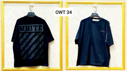 Off-White Inspired Back Logo T-Shirt - OWT-34