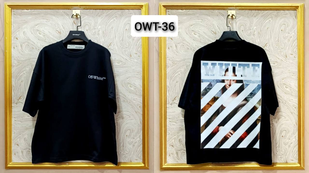 Off-White Inspired Back Logo T-Shirt - OWT-36