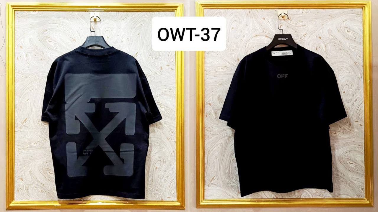 Off-White Inspired Back Logo T-Shirt - OWT-37