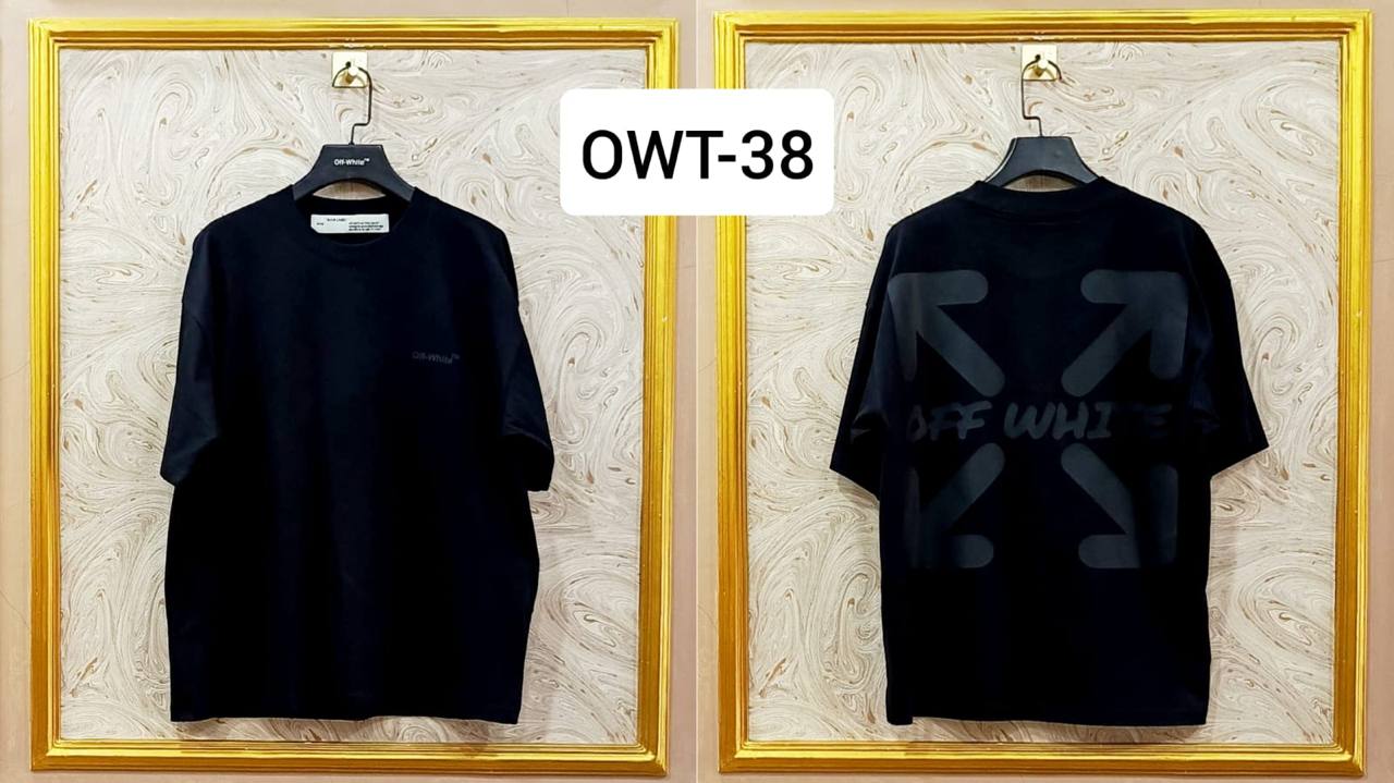 Off-White Inspired Back Logo T-Shirt - OWT-38