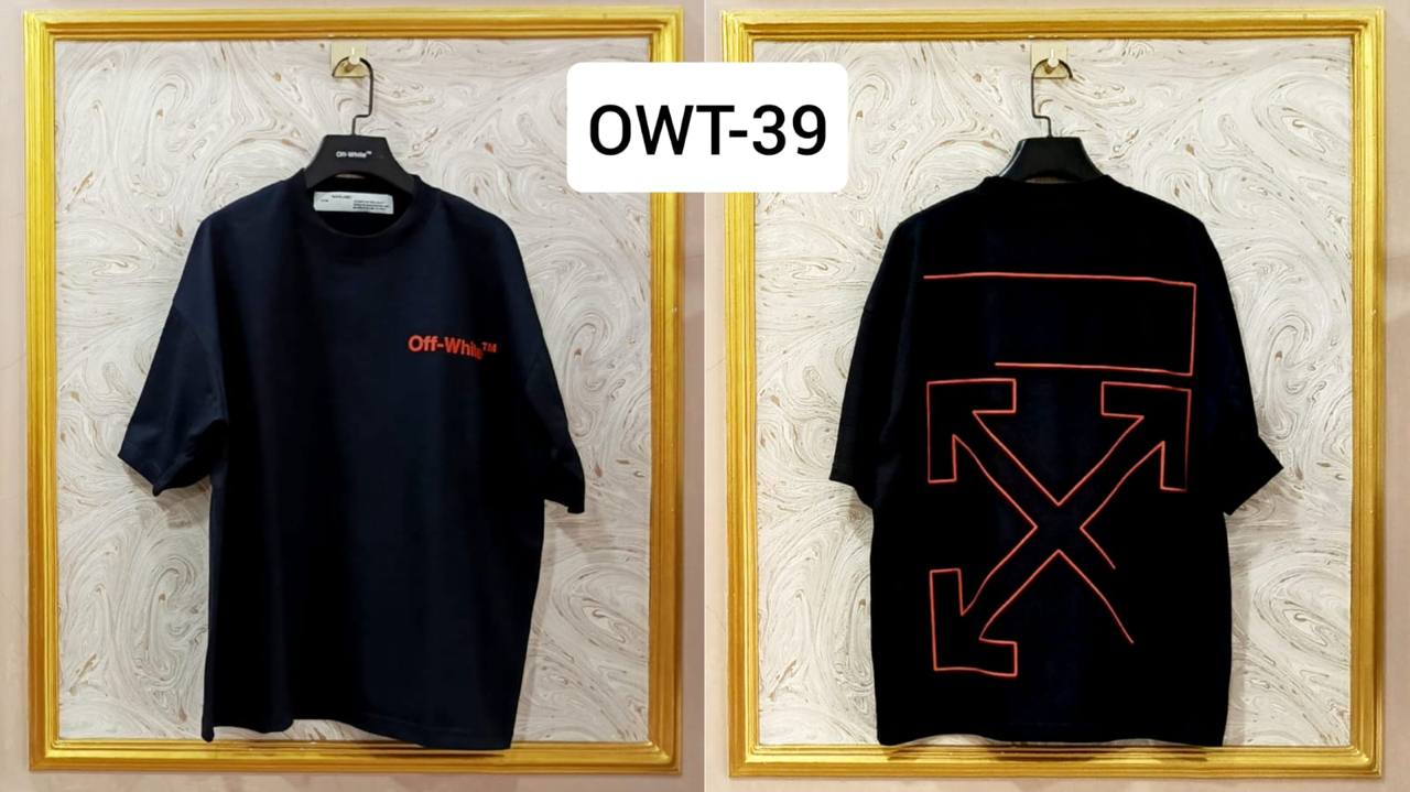 Off-White Inspired Back Logo T-Shirt - OWT-39