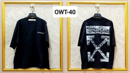 Off-White Inspired Back Logo T-Shirt - OWT-40