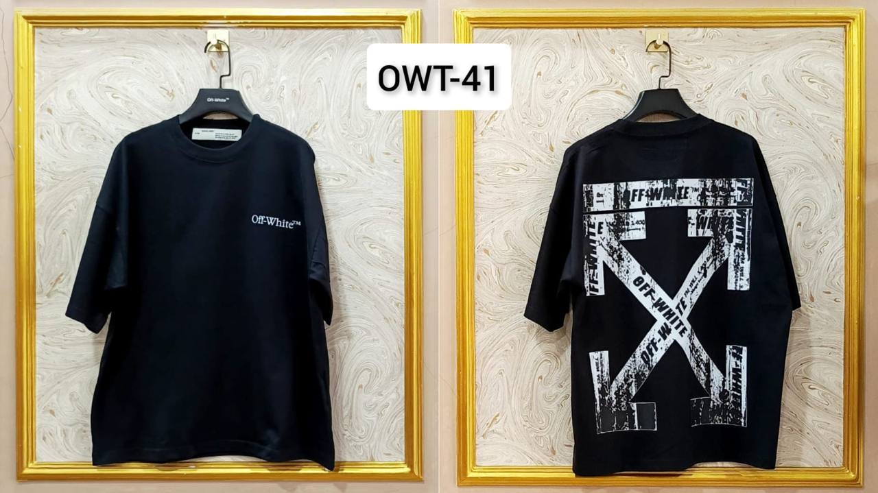 Off-White Inspired Back Logo T-Shirt - OWT-41