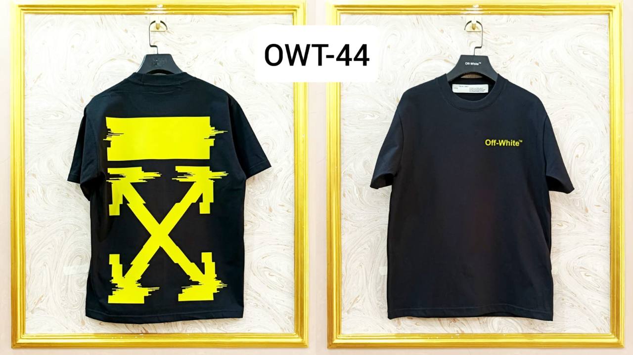 Off-White Inspired Back Logo T-Shirt - OWT-44