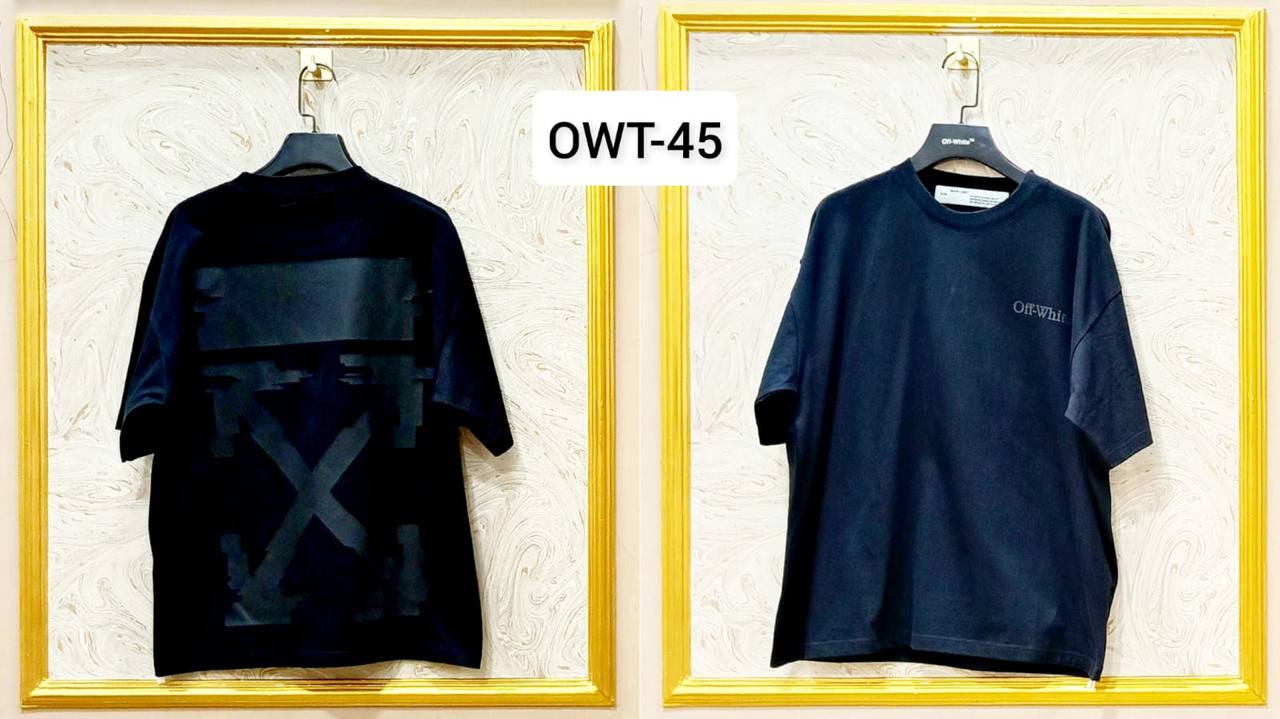 Off-White Inspired Back Logo T-Shirt - OWT-45