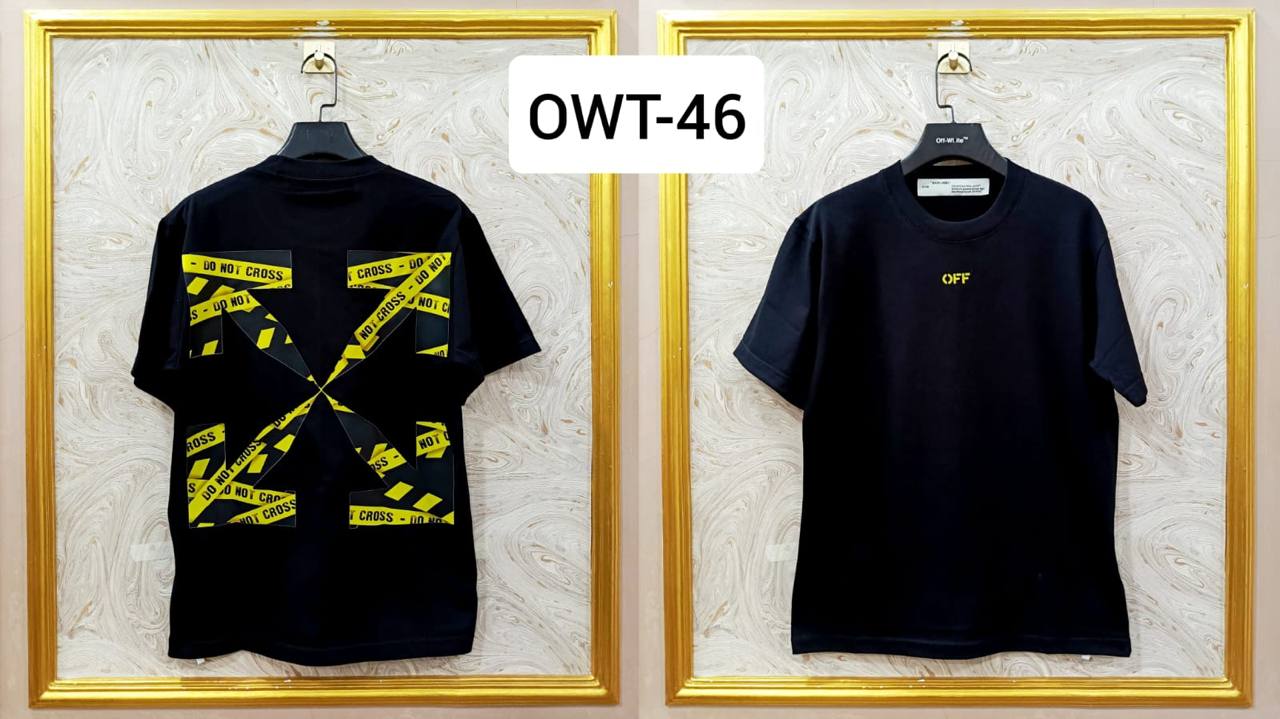 Off-White Inspired Back Logo T-Shirt - OWT-46