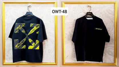 Off-White Inspired Back Logo T-Shirt - OWT-48