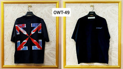 Off-White Inspired Back Logo T-Shirt - OWT-49