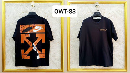 Off-White Inspired Back Logo T-Shirt - OWT-83