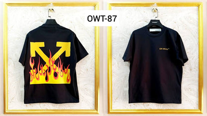 Off-White Inspired Back Logo T-Shirt - OWT-87