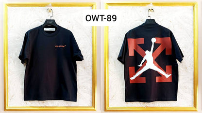 Off-White Inspired Back Logo T-Shirt - OWT-89