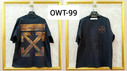 Off-White Inspired Back Logo T-Shirt - OWT-99
